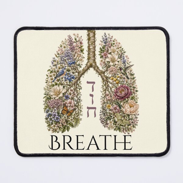 Item preview, Ruach Breath of God Floral Lung Art designed and sold by Alt Christian.