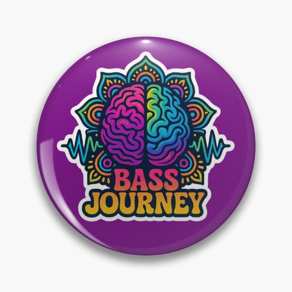 Item preview, Bass Journey – Psychedelic Bass Music Artwork designed and sold by |TRSSHOP|.
