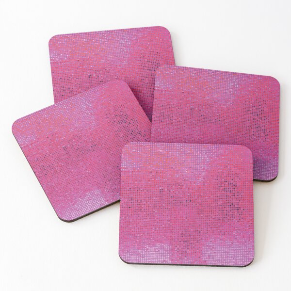 Item preview, Sparkling glass mosaic in pink and violet designed and sold by studiodrchicken.