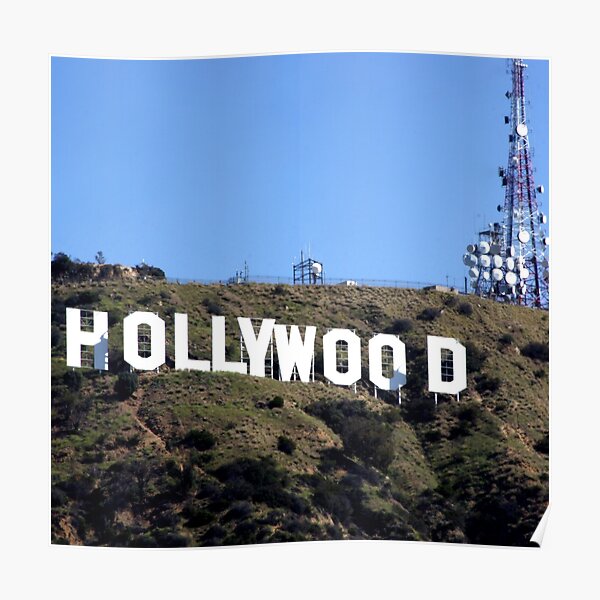 Hollywood Sign Poster