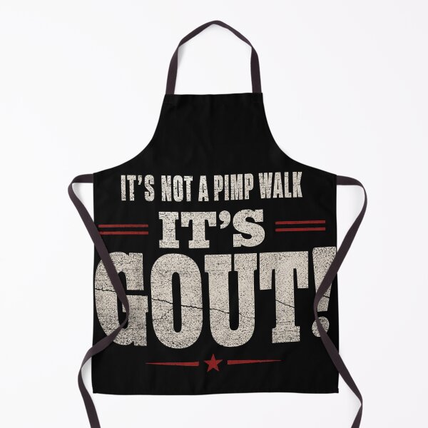 Item preview, It's Not A Pimp Walk It's Gout Funny Sarcastic Medical Humor Design designed and sold by StuZabine.