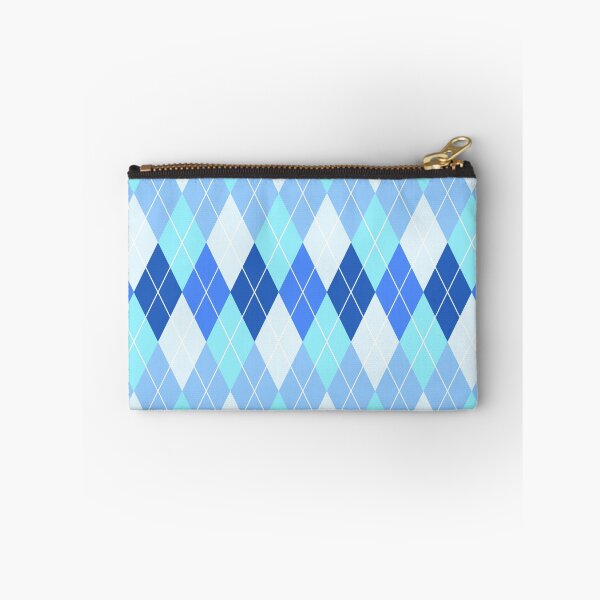 Aperçu de l'œuvre Motif Argyle blanc et bleu créée et vendue par SaradaBoru.