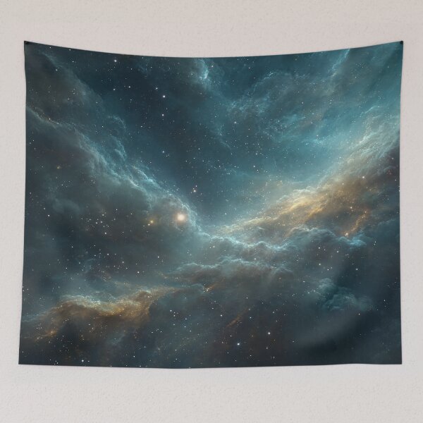 Item preview, Ethereal Galaxy Nebula Cosmic Sky Deep Space Art designed and sold by Faithlines.