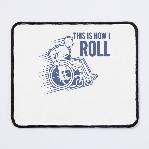 Item preview, Disability Awareness This Is How I Roll Disability designed and sold by LuminOrb.