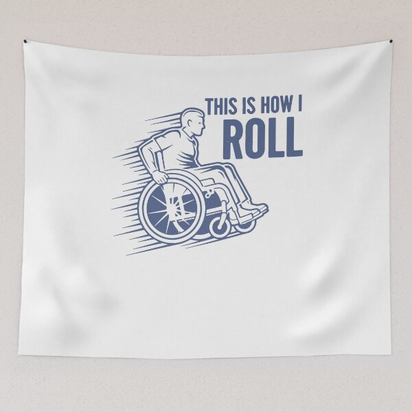 Item preview, Disability Awareness This Is How I Roll Disability designed and sold by LuminOrb.
