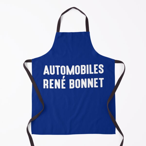 Item preview, Automobiles René Bonnet - Reims, Montlhéry - white print designed and sold by retropetrol.