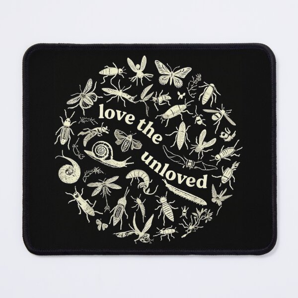 Item preview, Love The Unloved Insects And Bugs Nature Vintage Scientific Illustration Circle designed and sold by MassonCalepon.