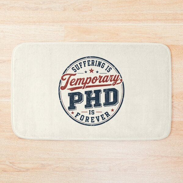 Item preview, Suffering Is Tamporary PhD Is Forever designed and sold by DemureArtsy.