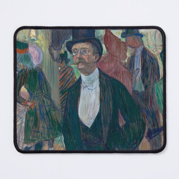 Item preview, Monsieur Fourcade by Henri de Toulouse-Lautrec: Belle Époque Paris Poster designed and sold by artofuniverse.
