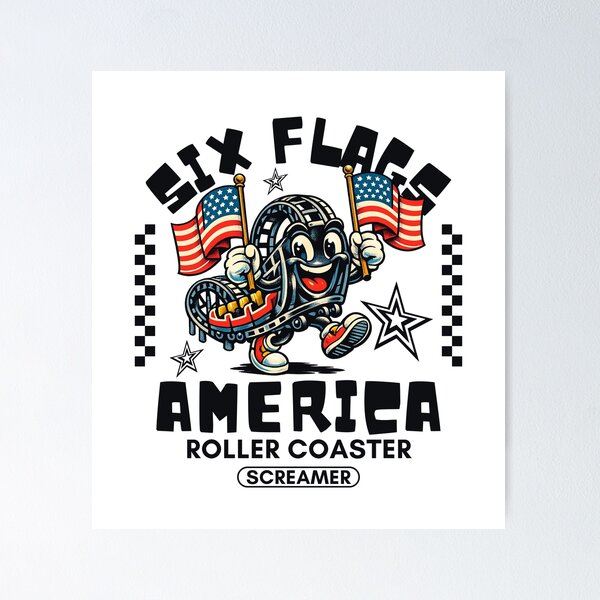 Item preview, Maryland : six flags America roller coaster screamer designed and sold by Peerless-Prime.