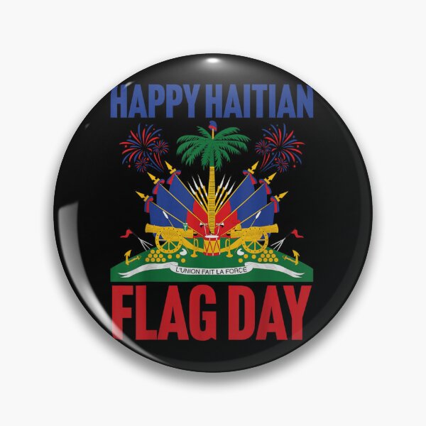 Item preview, Happy Haitian Flag Day Celebration With National Coat Of Arms Heritage designed and sold by MassonCalepon.