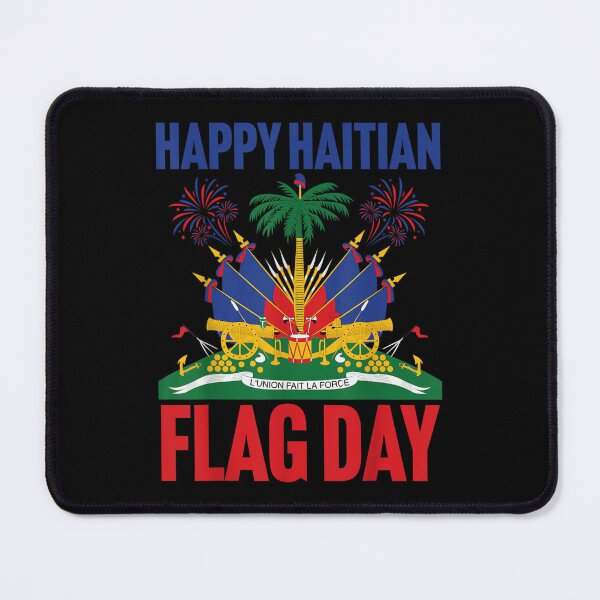 Item preview, Happy Haitian Flag Day Celebration With National Coat Of Arms Heritage designed and sold by MassonCalepon.