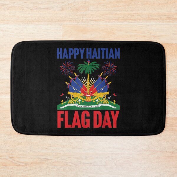 Item preview, Happy Haitian Flag Day Celebration With National Coat Of Arms Heritage designed and sold by MassonCalepon.