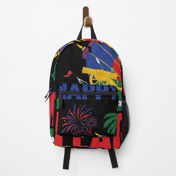 Item preview, Happy Haitian Flag Day Celebration With National Coat Of Arms Heritage designed and sold by MassonCalepon.