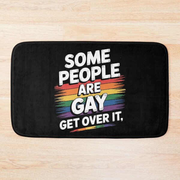 Item preview, Some People Are Gay Get Over It LGBT Pride Gift designed and sold by Say It With Ink.
