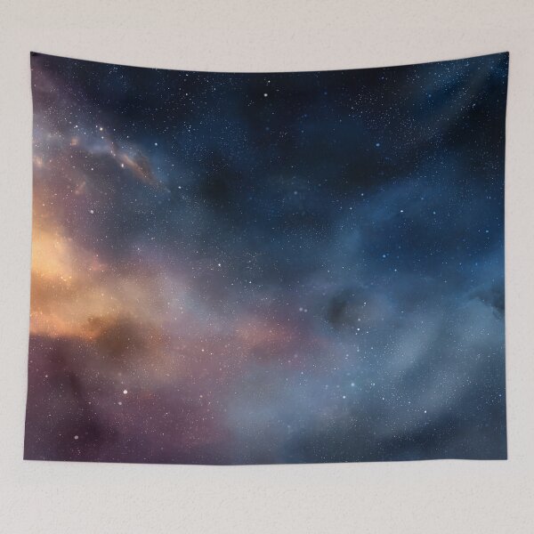 Item preview, Dreamy Galaxy Nebula Cosmic Sky Space Background Art designed and sold by Faithlines.
