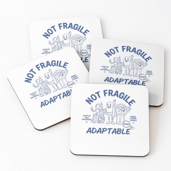 Item preview, Disability Awareness Not Fragile Adaptable Autism designed and sold by LuminOrb.