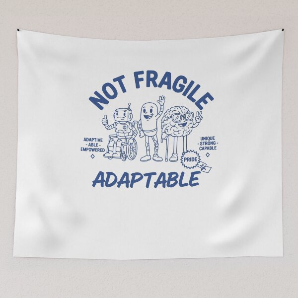 Item preview, Disability Awareness Not Fragile Adaptable Autism designed and sold by LuminOrb.