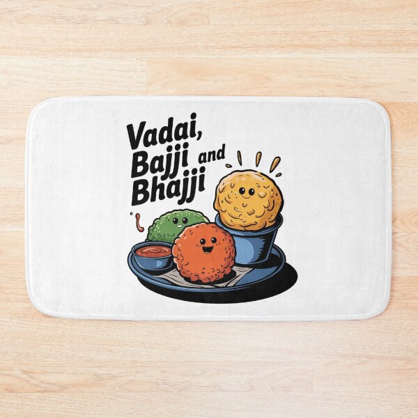 Item preview, Vadai Bajji Bhajji Cute South Indian Snack Lover designed and sold by Globalcitytees.