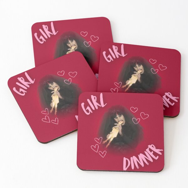 Item preview, Katya “Girl Dinner” Meme Sticker designed and sold by EmsideOutCrafts.
