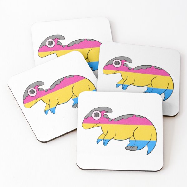 Item preview, Pansexual Parasaurolophus designed and sold by SamuelDendro.