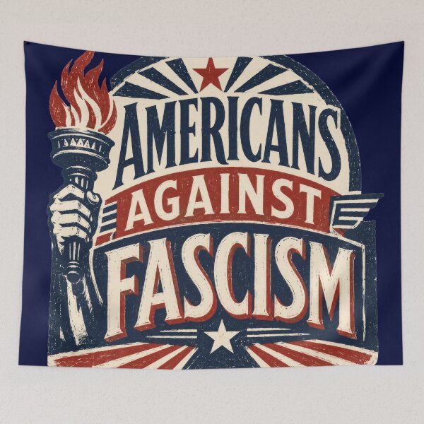 Item preview, Americans Against Fascism designed and sold by irregulargoods.
