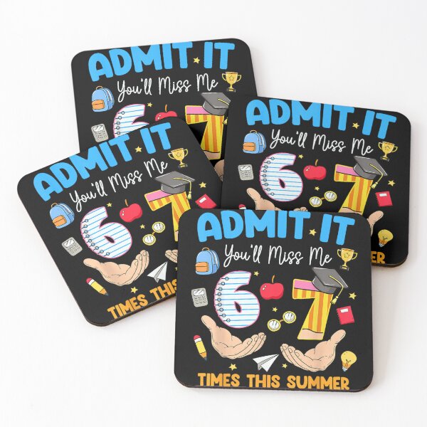 Item preview, Admit It You Will Miss Me Six To Seven Times This Summer designed and sold by MassonCalepon.