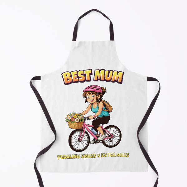 Artikelvorschau, Mama, Mama, die beste Mama, eine Fahrradfahrerin, die mit ihrem Mountainbike unterwegs ist entworfen und verkauft von JamesDunican.