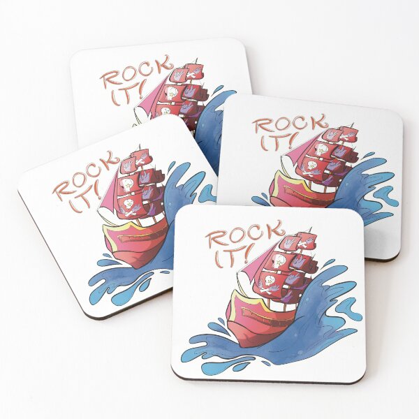 Item preview, Rock It! Ship/Rock n Roll designed and sold by Dragon Blossom Art.