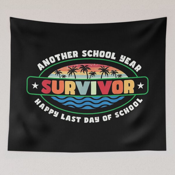 Item preview, Another School Year Survivor Happy Last Day Of School Tropical Summer designed and sold by LizzyKeiko.