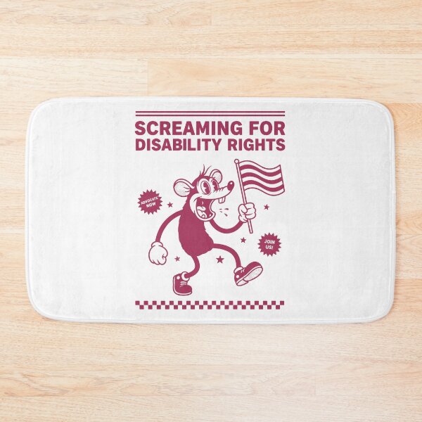 Item preview, Disability awareness Screaming For Disability designed and sold by LuminOrb.