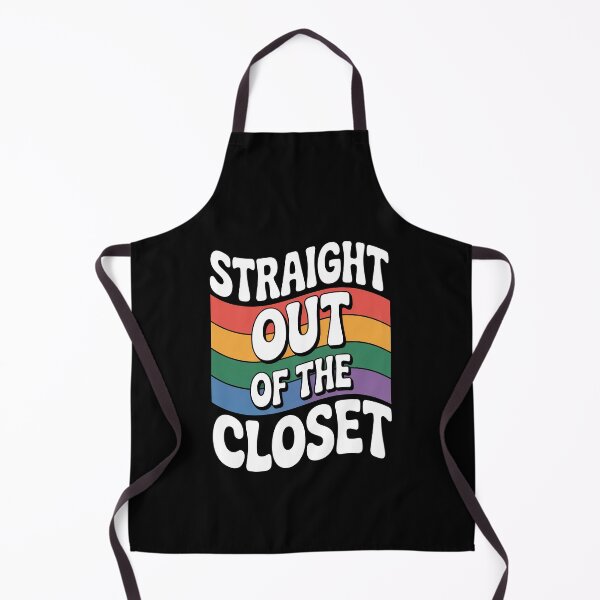 Item preview, Straight Out of the Closet Funny Coming Out LGBT Pride Gift designed and sold by Say It With Ink.