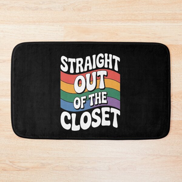 Item preview, Straight Out of the Closet Funny Coming Out LGBT Pride Gift designed and sold by Say It With Ink.