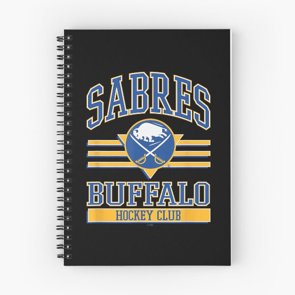 Item preview, Classic Buffalo Hockey Club Gray Crest Stripes Logo Design designed and sold by kerridek.