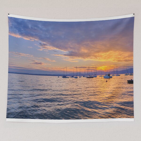 Item preview, Bardolino Sunset on Lake Garda designed and sold by Violaman.