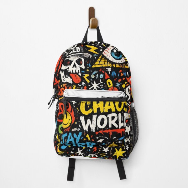 Item preview, Chaos World Graffiti Doodle - Abstract Street Art Illustration designed and sold by Red66circle.
