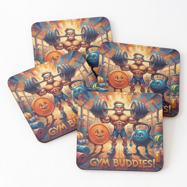 Item preview, Gym Buddies! designed and sold by MaciejErdon.