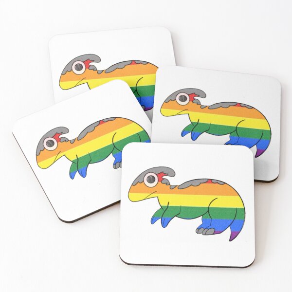 Item preview, Pride Parasaurolophus designed and sold by SamuelDendro.