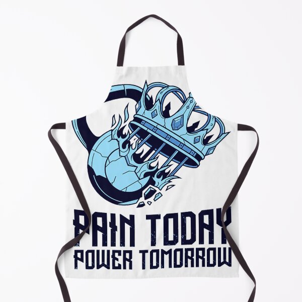 Item preview, Pain Today Power Tomorrow Gym Motivation Kettlebell Art designed and sold by No Excuses .
