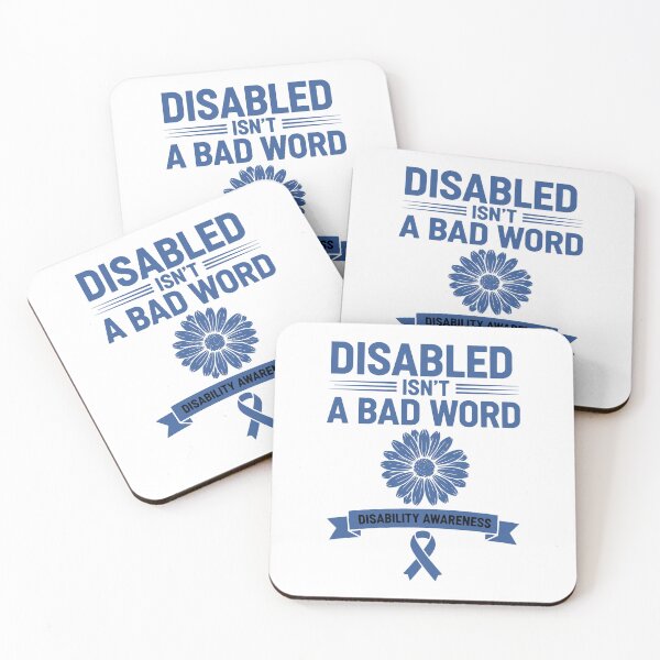 Item preview, Disability Awareness Disabled Isn't A Bad Word designed and sold by LuminOrb.