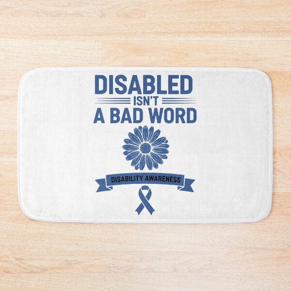 Item preview, Disability Awareness Disabled Isn't A Bad Word designed and sold by LuminOrb.