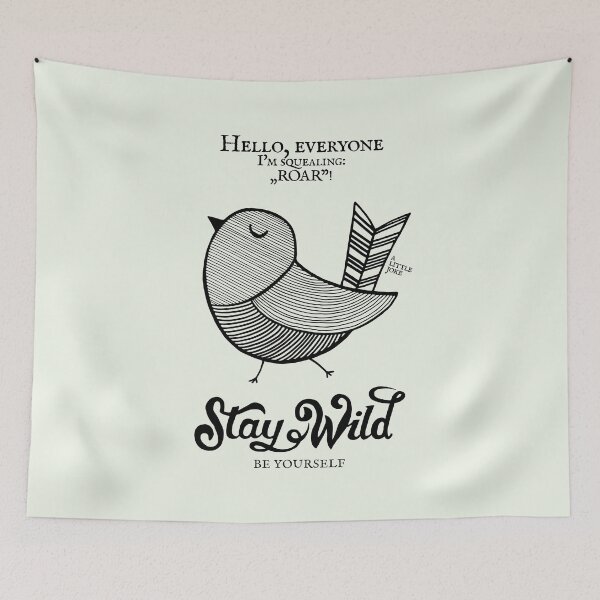 Item preview, Happy bird, hand draw designed and sold by onshymoon.
