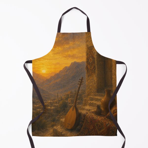 Item preview, Traditional Saz Instrument Poster designed and sold by Avakurd.