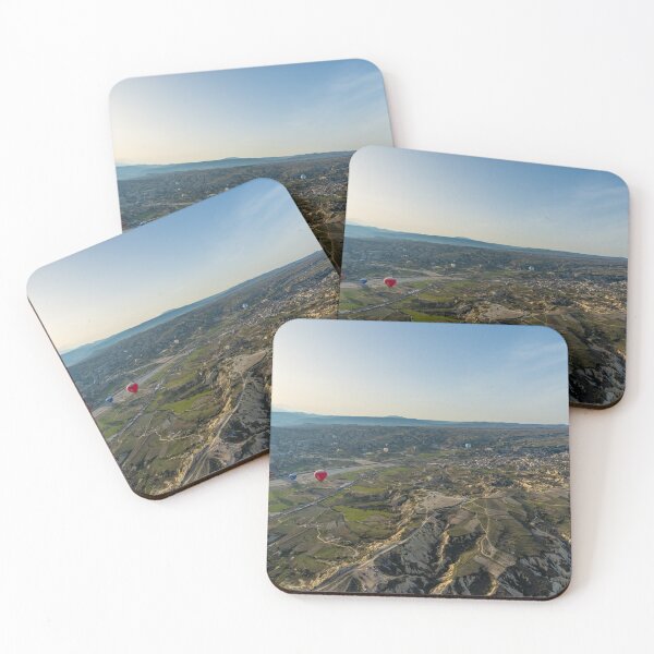 Item preview, Countryside of Cappadocia Dotted with Hot Air Balloons designed and sold by SafariByMarisa.