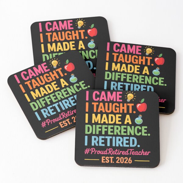 Item preview, I Came I Taught I Made A Difference Retired Teacher 2026 designed and sold by ObukiLantara.