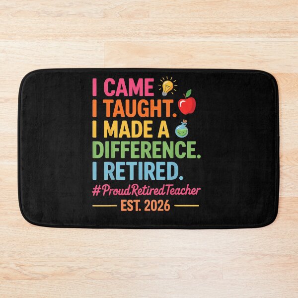 Item preview, I Came I Taught I Made A Difference Retired Teacher 2026 designed and sold by ObukiLantara.