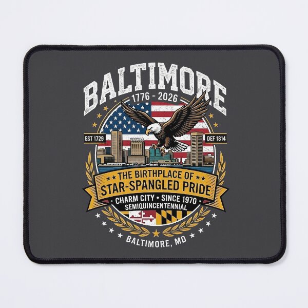Item preview, Baltimore Maryland USA 250th Anniversary Pride designed and sold by rygenr8.
