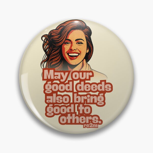 Item preview, Good Deeds: Pop Art Woman - Kindess & Altruism Quote designed and sold by re2m.