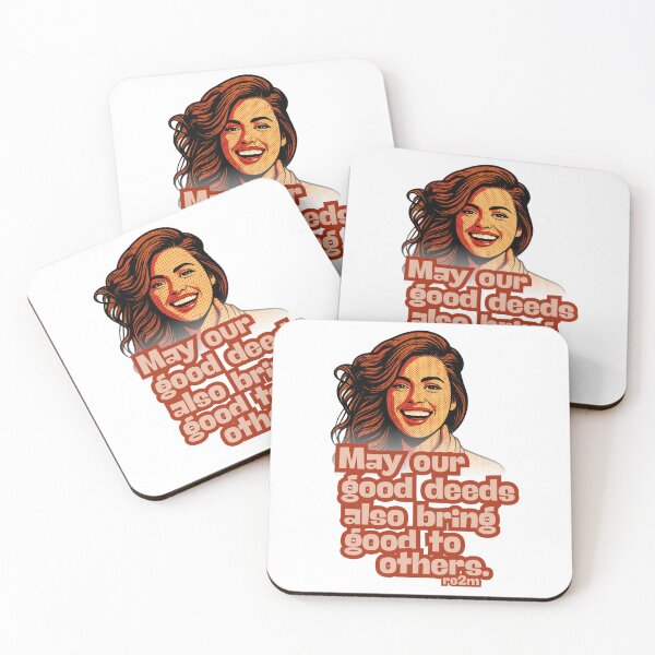 Item preview, Good Deeds: Pop Art Woman - Kindess & Altruism Quote designed and sold by re2m.