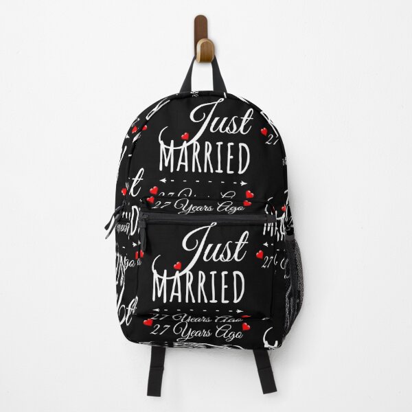 Item preview, Just Married 27 Years Ago - 27th Wedding Anniversary, 27 Years Anniversary Gift For Couple designed and sold by Mozaic Clothes.